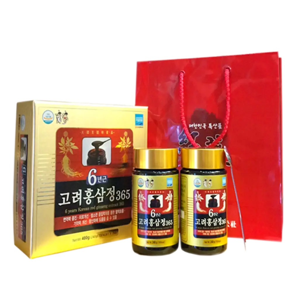 Cao Hồng Sâm 365 Hàn Quốc 4 Hũ X 240g