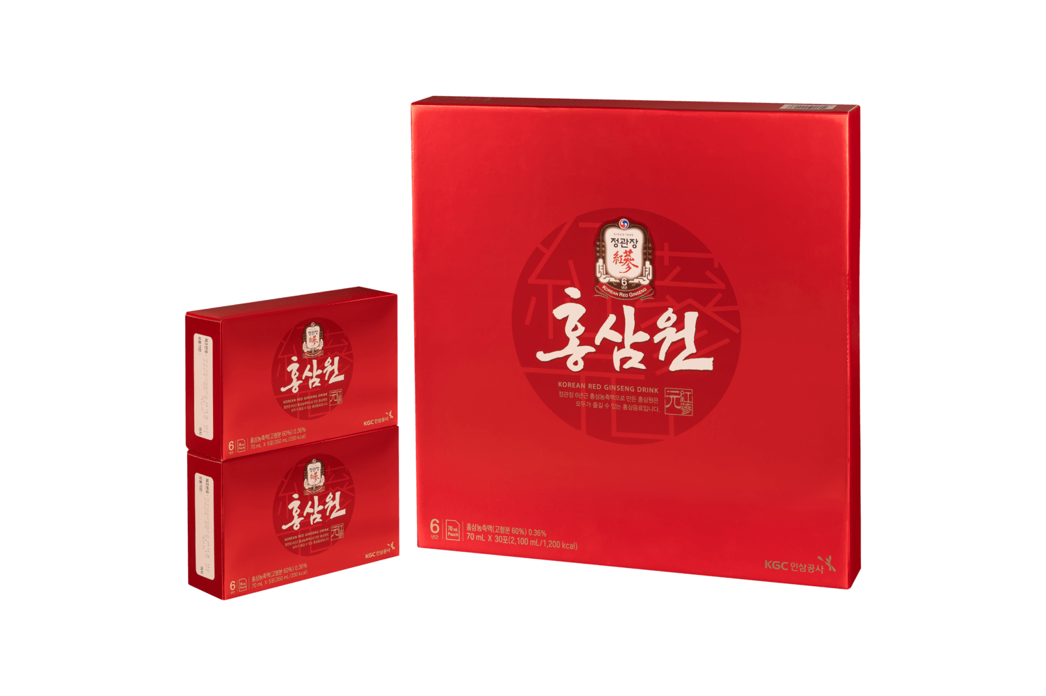 Nước uống hồng sâm Won KGC Jung Kwan Jang - 30 gói x 70ml