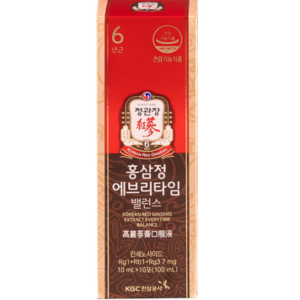 Tinh Chất Hồng Sâm Kgc Everytime Balance 30 Gói X 10ml