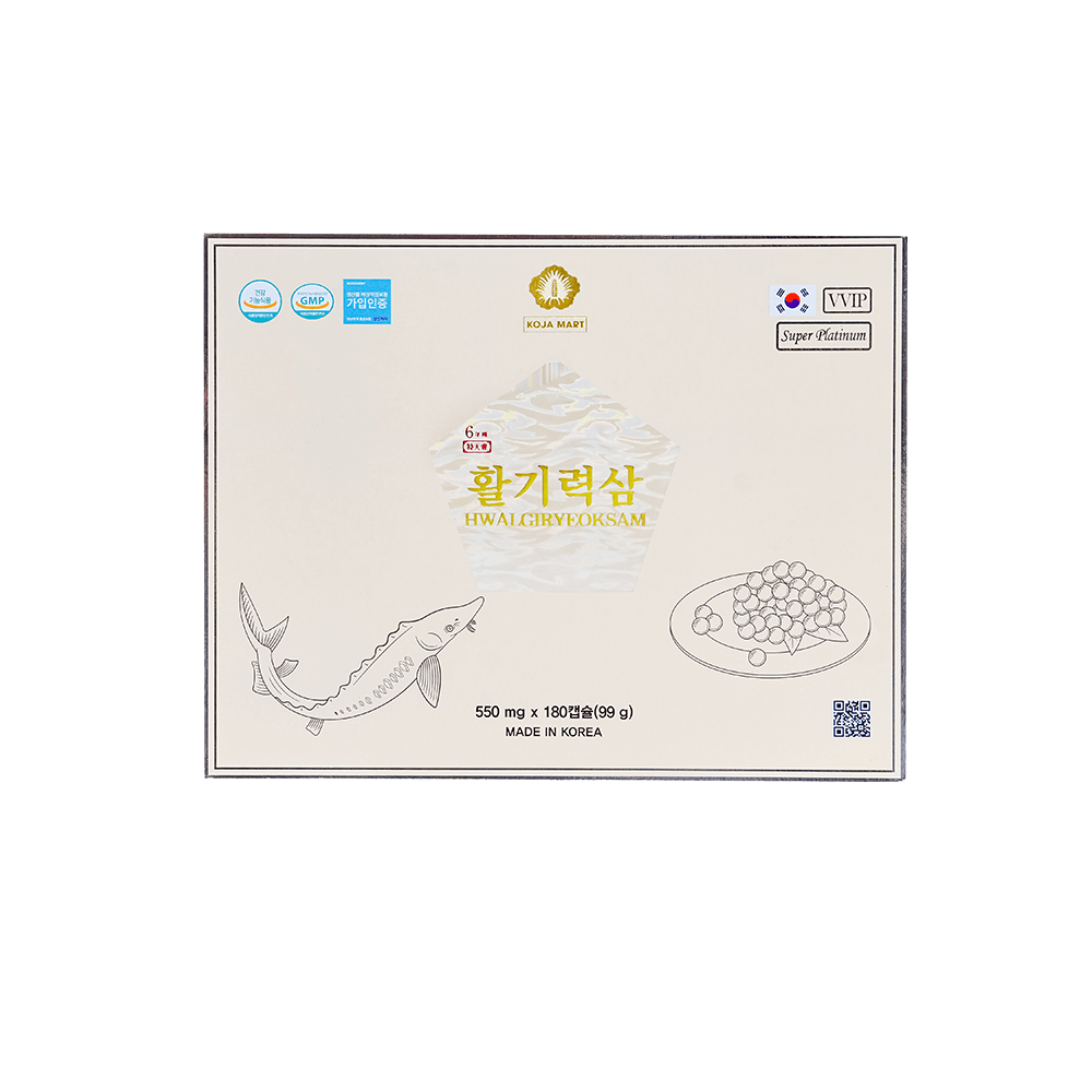 Viên Thiên Sâm Trứng Cá Tầm Hwalgiryeoksam 180 Viên