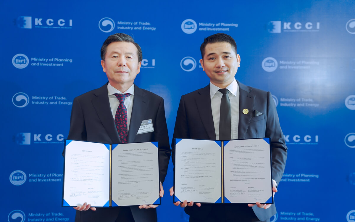 Koja Mart Ký Hợp đồng Triệu đô Trong Sự Kiện Giao Thương Việt Hàn