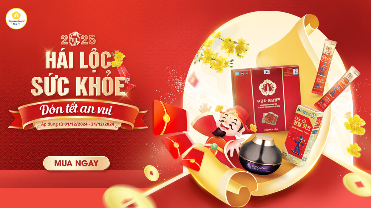 [ctkm ThÁng 12] Hái Lộc Sức Khỏe Đón Tết An Vui Cùng Koja Mart