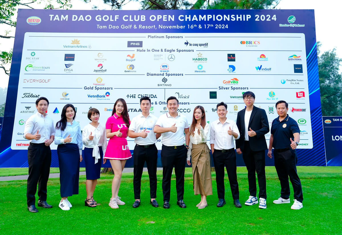 Koja Mart Tự Hào Là Nhà Tài Trợ Kim Cương Của Tam Dao Golf Club Open Championship 2024