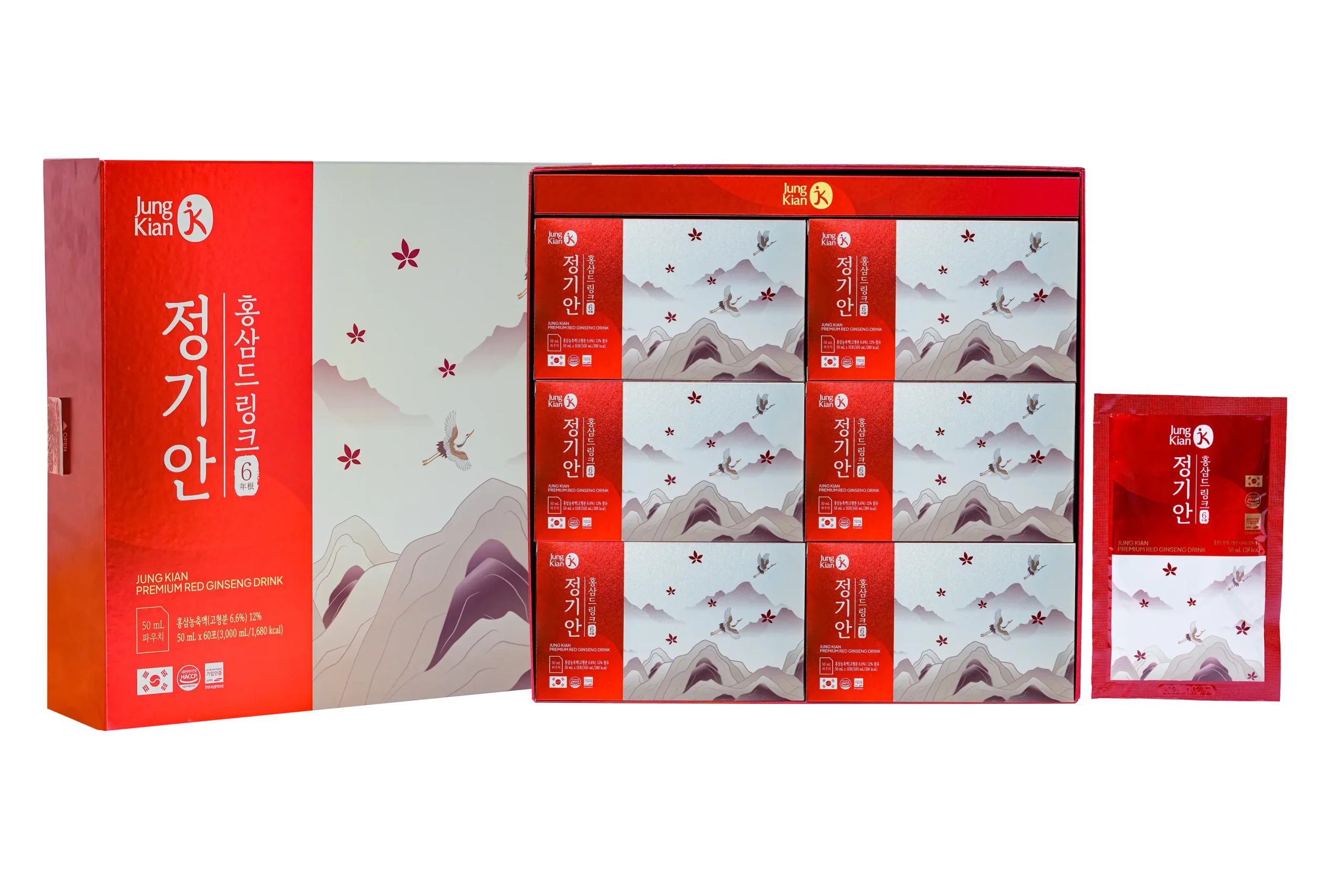 Nước uống hồng sâm Jung Kian Premium Red Ginseng Drink