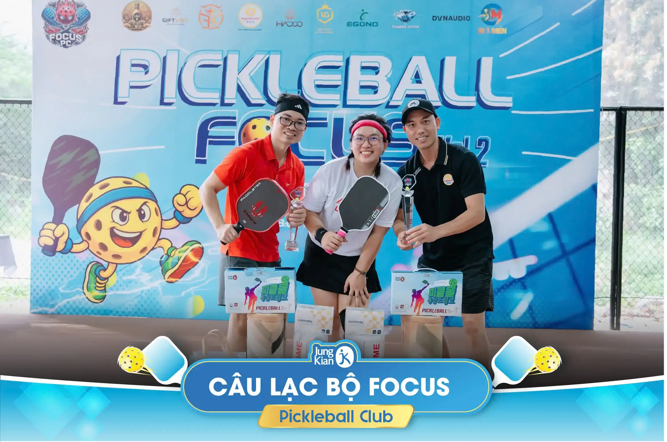 Jung Kian đồng hành cùng Giải đấu Pickleball Focus Club Tháng 5/2025 - Lần 2