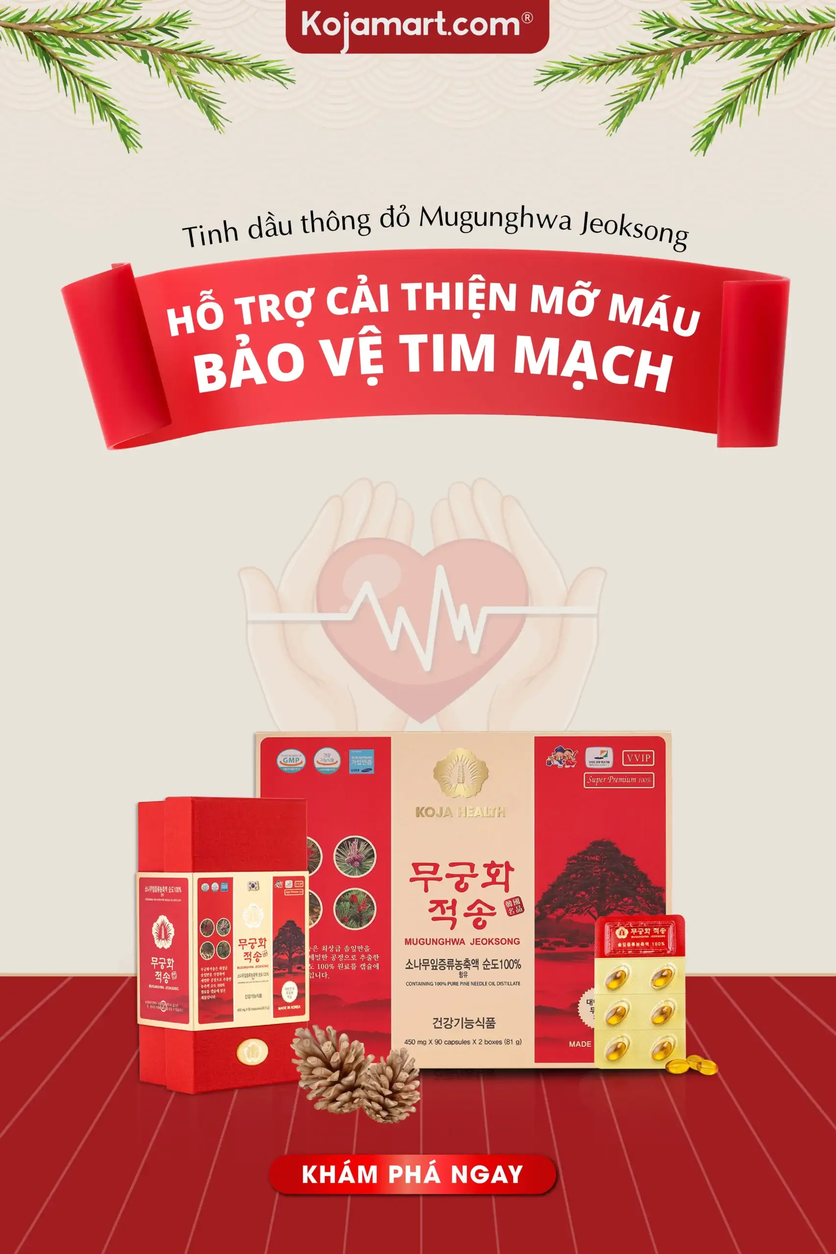 Banner Tinh dầu thông đỏ Mugunghwa Jeoksong