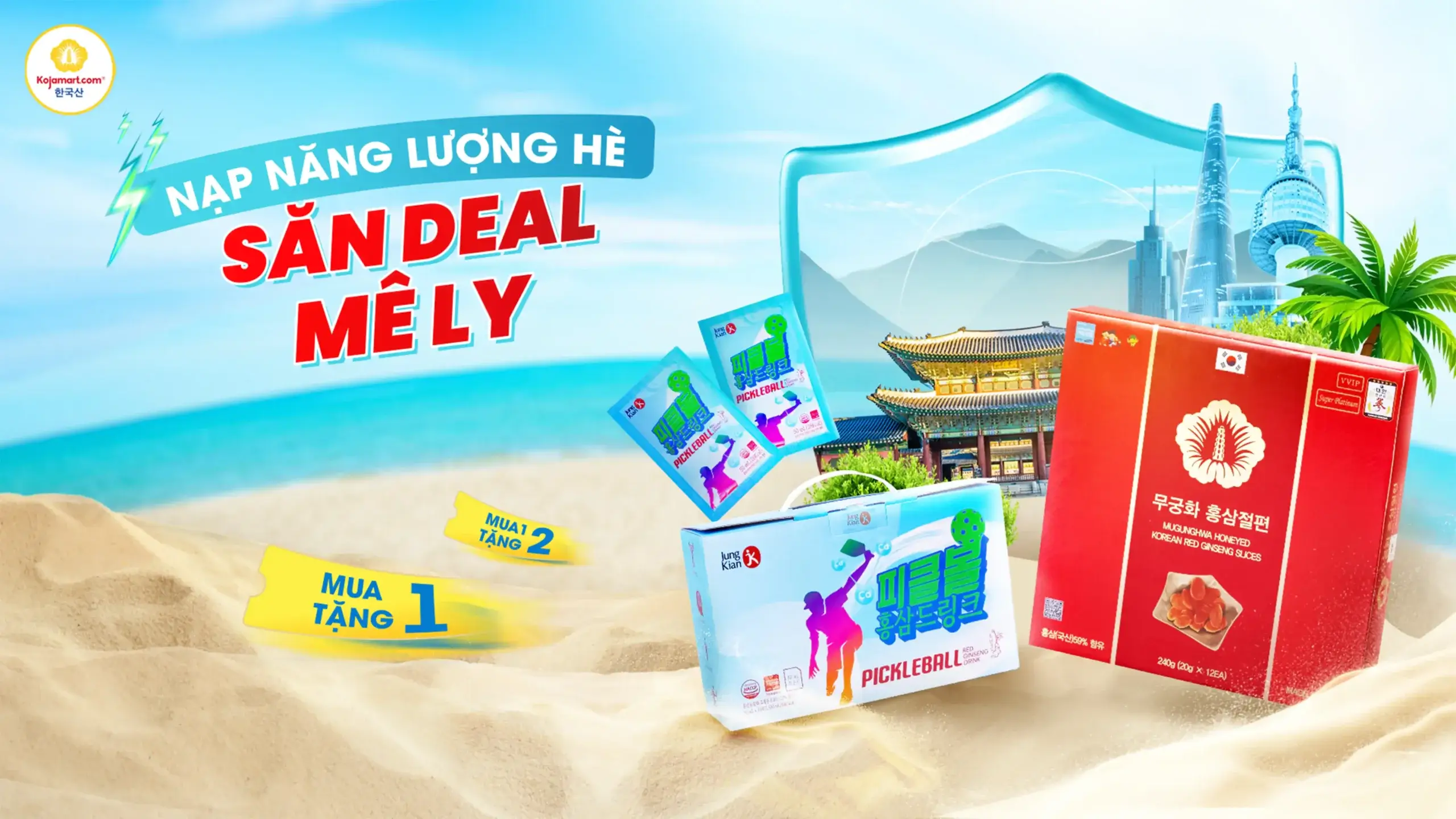 Nạp năng lượng hè - Săn deal mê ly