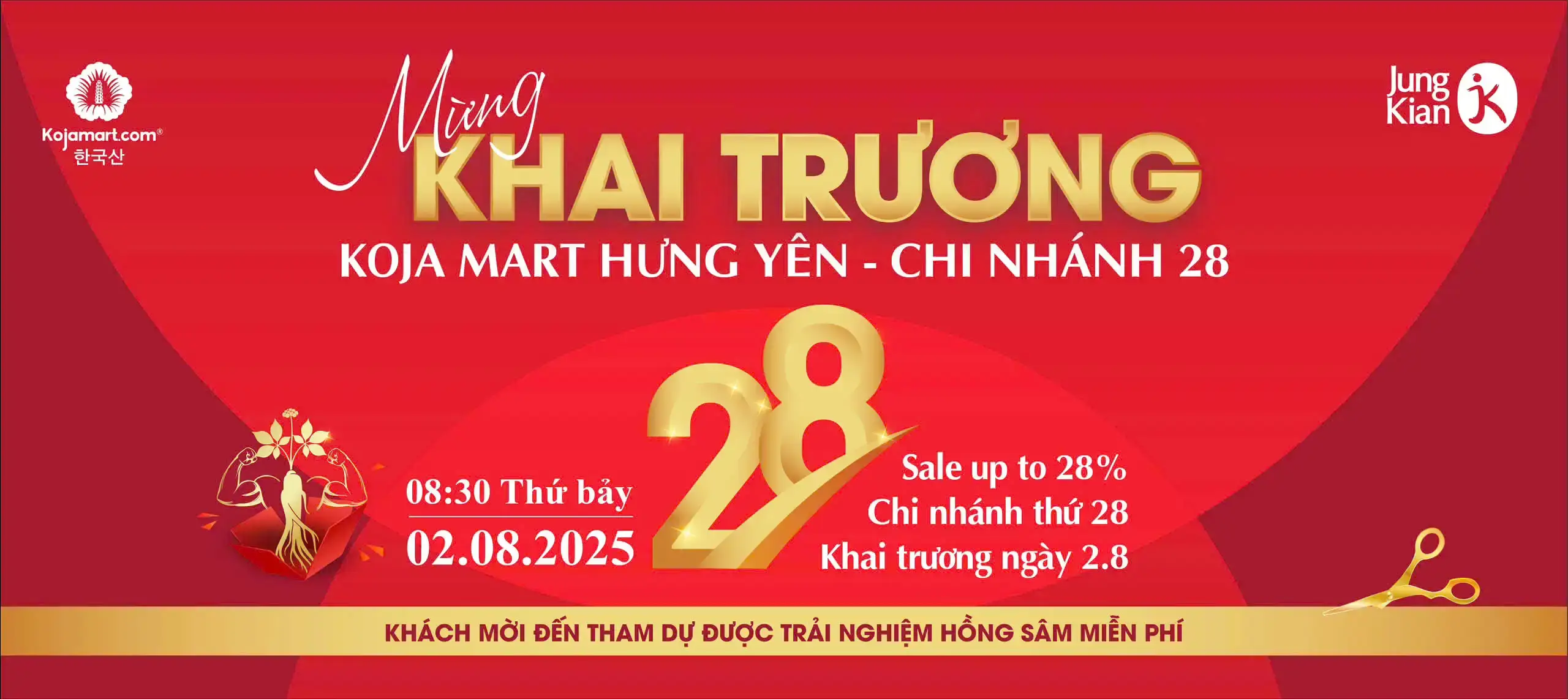 Hàng loạt ưu đãi hấp dẫn đang chờ đón nhân dịp khai trương Koja Mart Hưng Yên