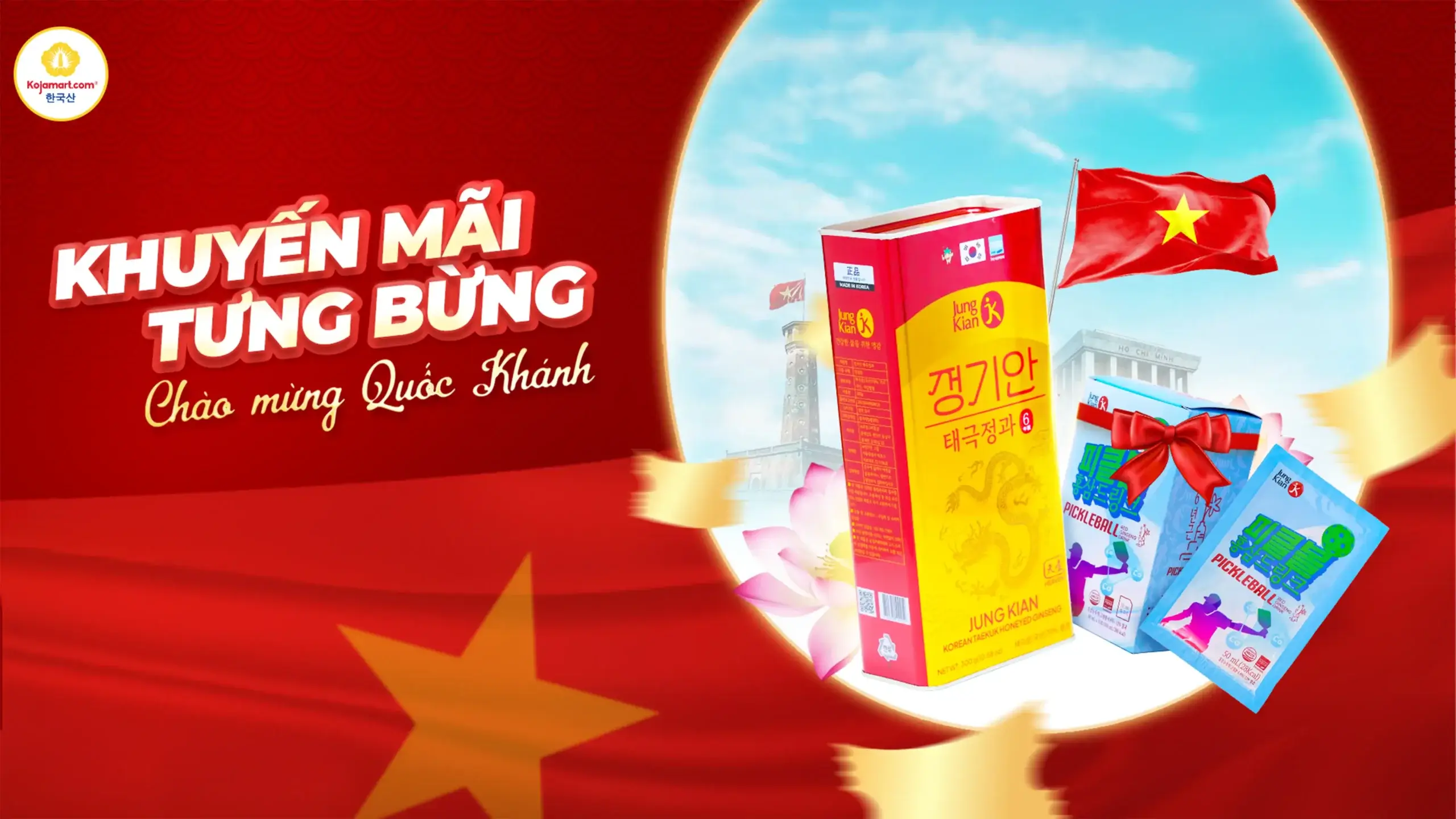 Chương trình khuyến mãi Quốc khánh 2/9 tại Koja Mart