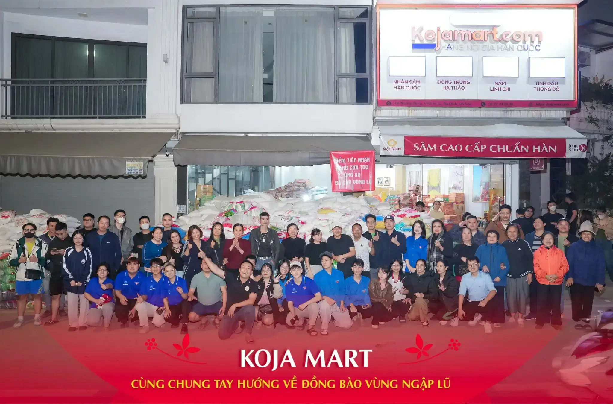 Koja Mart cùng cả nước hướng về miền Trung