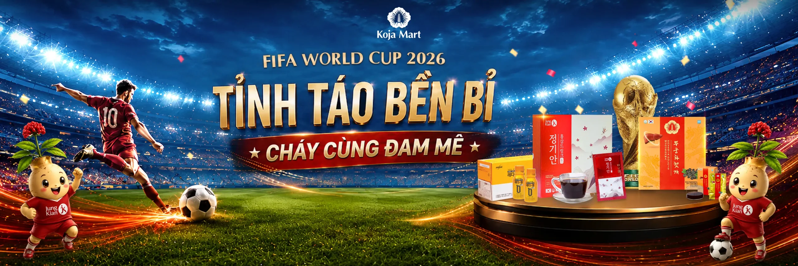 World cup cùng Koja Mart